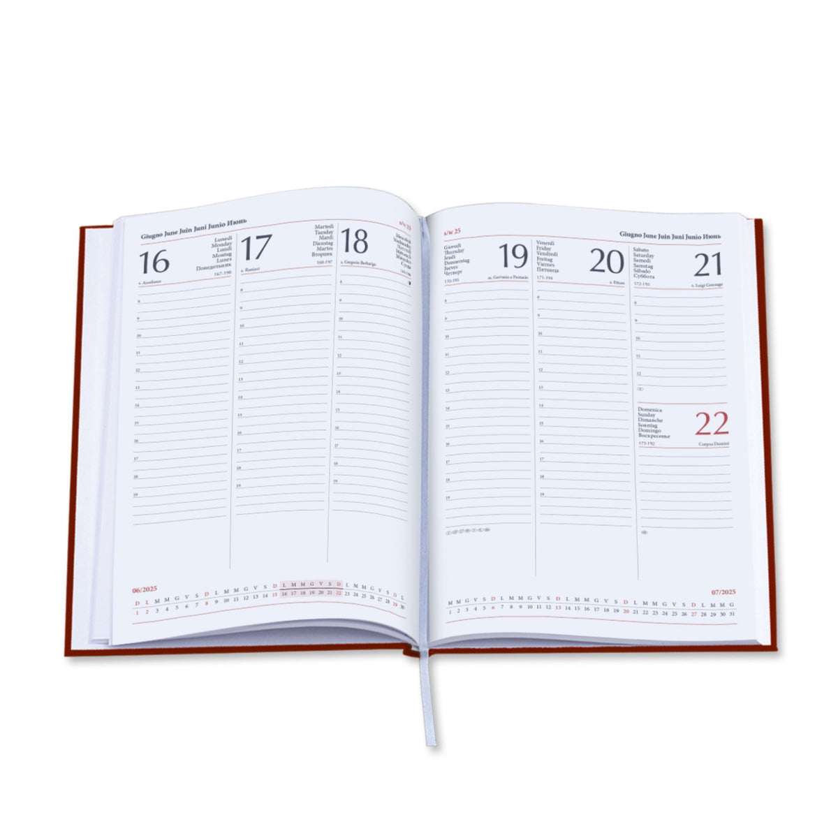 Agenda settimanale 2027 Silan 17x24