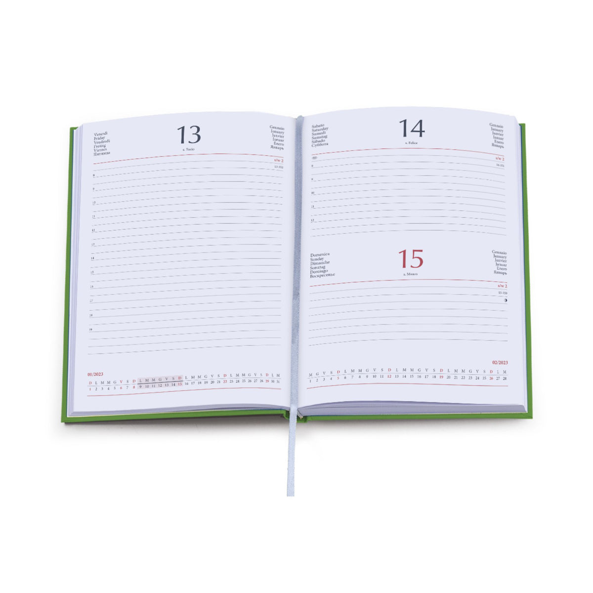 Agenda giornaliera 2027 Silan 11x17