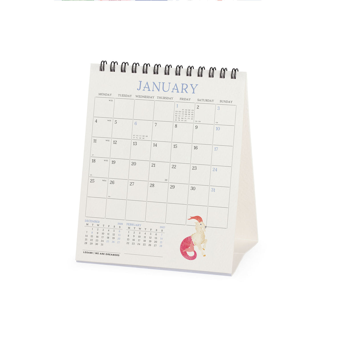 Calendario da Tavolo 2027 - 12 x 14,5 cm - Written in the Stars