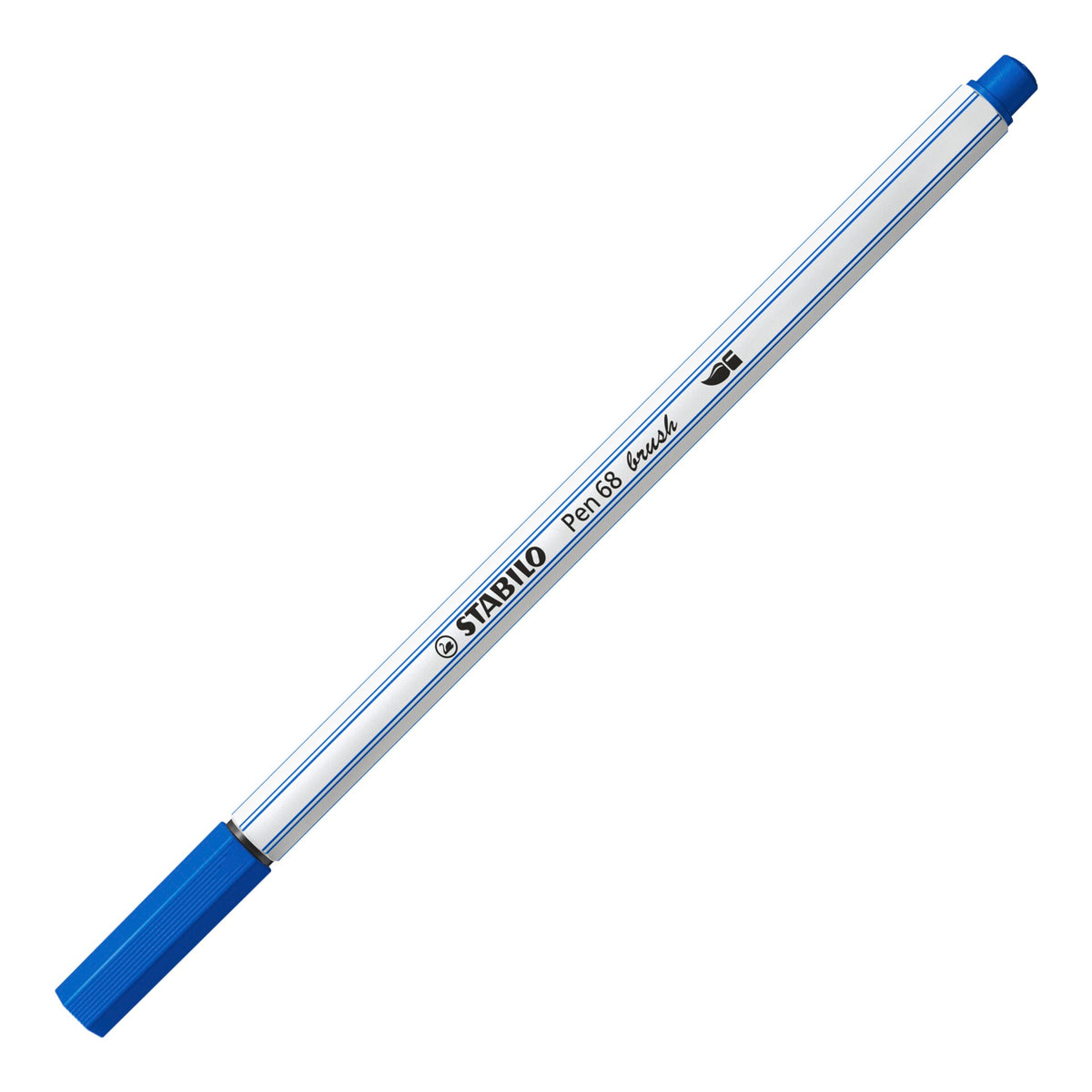 STABILO Pen 68 brush – Blu scuro (41)