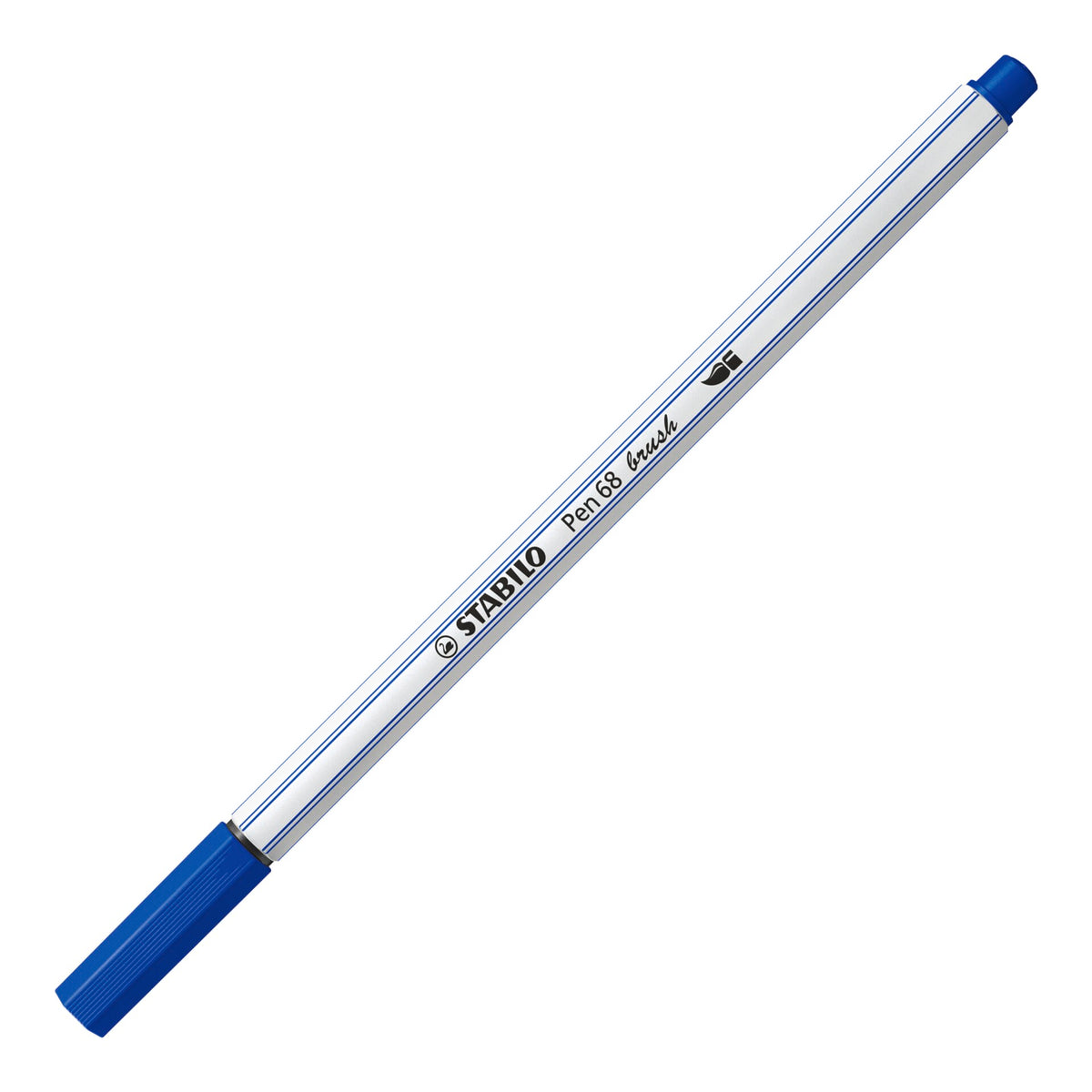 STABILO Pen 68 brush – Blu oltremare (32)