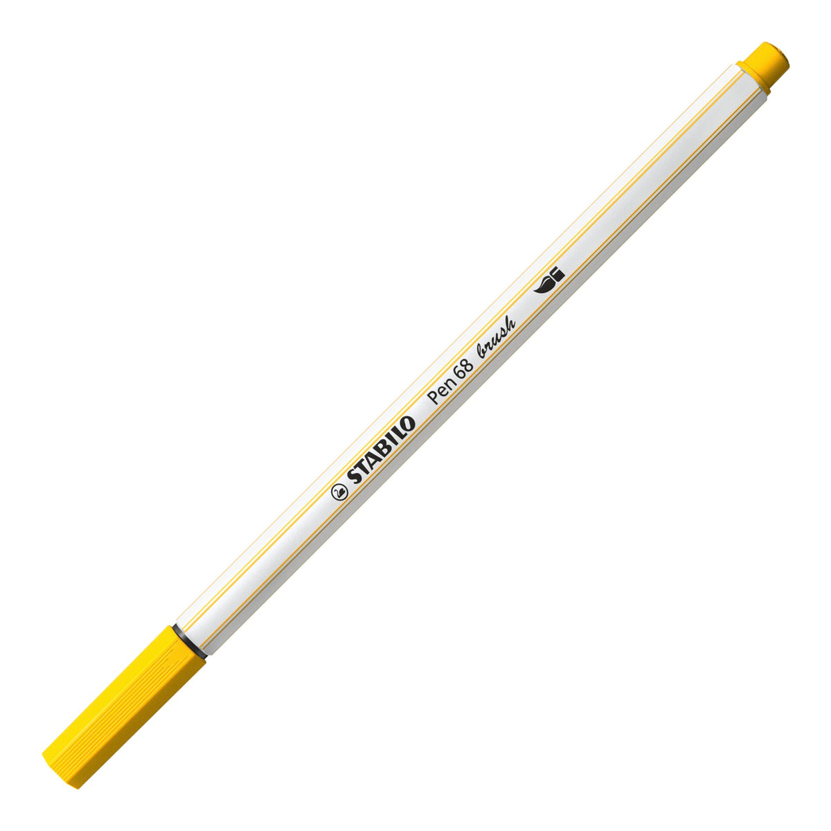 STABILO Pen 68 brush – Giallo (44)