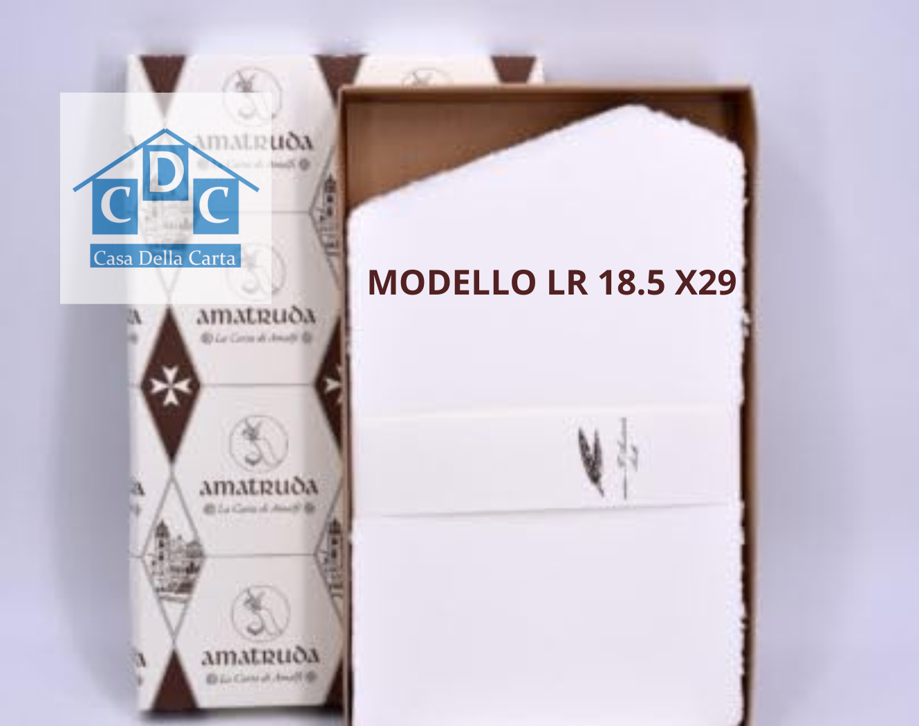 CARTA AMALFI - AMATRUDA FATTA A MANO- FORMATO LR