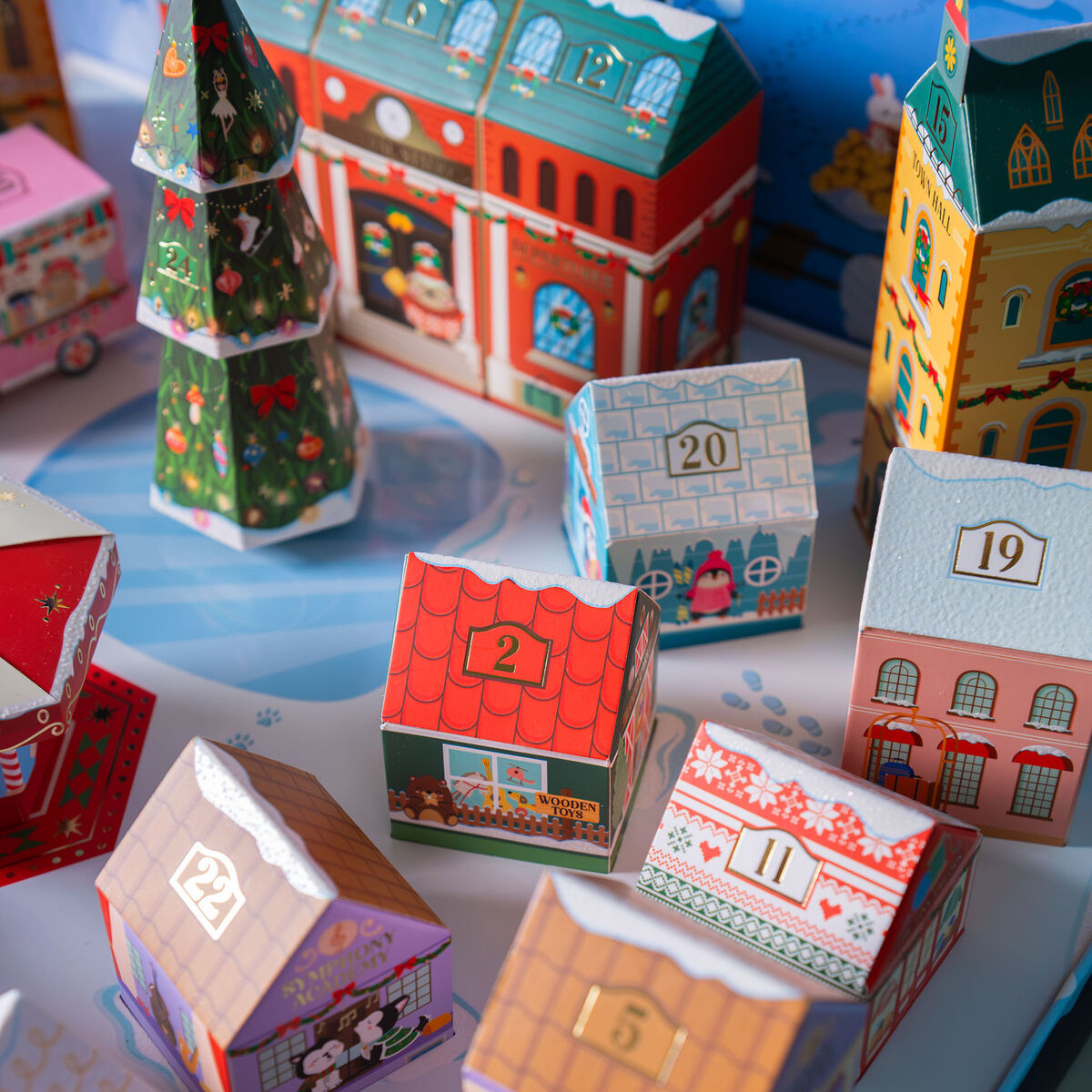 Calendario dell'Avvento Legami Dream Peaks - contenuto