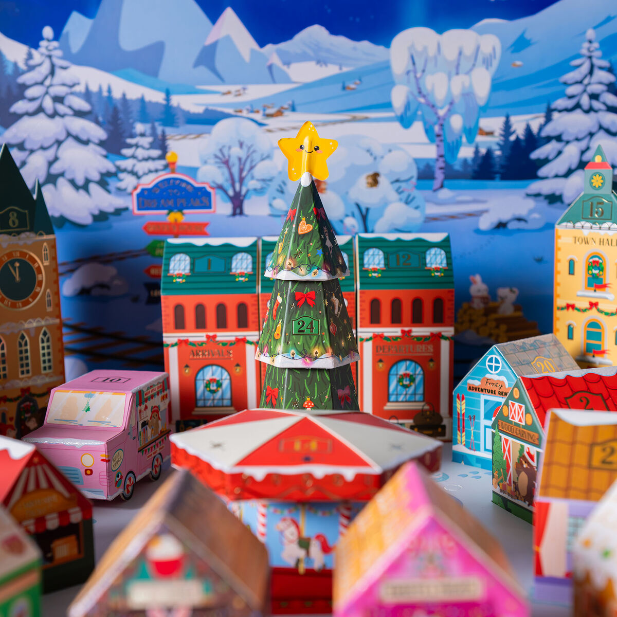 Calendario dell'Avvento Legami Dream Peaks - contenuto