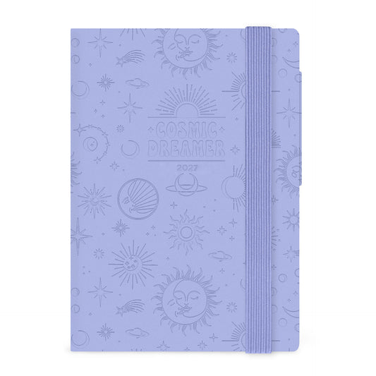 Agenda 12 Mesi Giornaliera Small 2027 - Cosmic Lilac