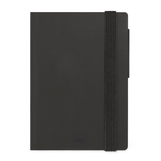 Agenda 12 Mesi Giornaliera Small 2027 - Black Suit