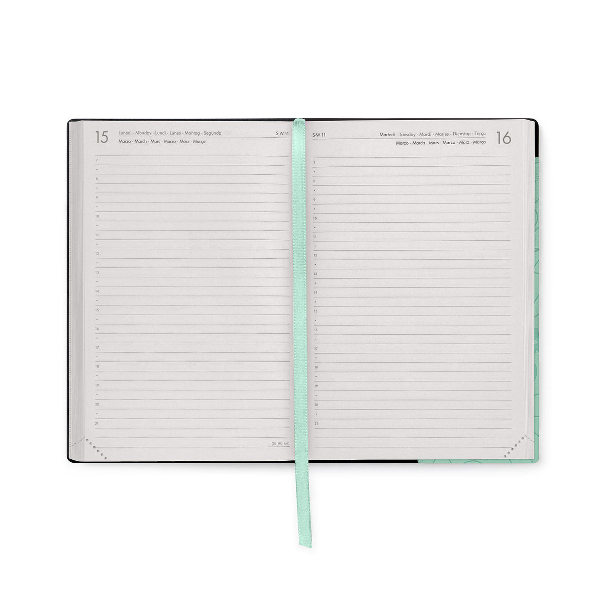 Agenda 12 Mesi Giornaliera Medium 2027 - Botanic Garden