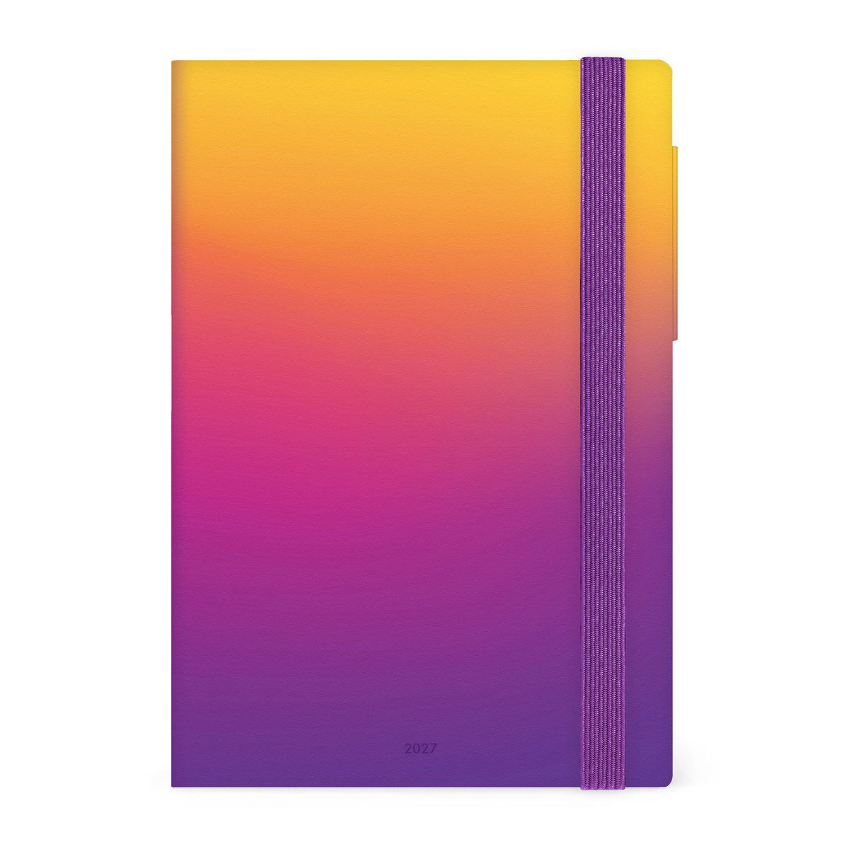 Agenda 12 Mesi Settimanale Medium 2027 - Sunset Vibes