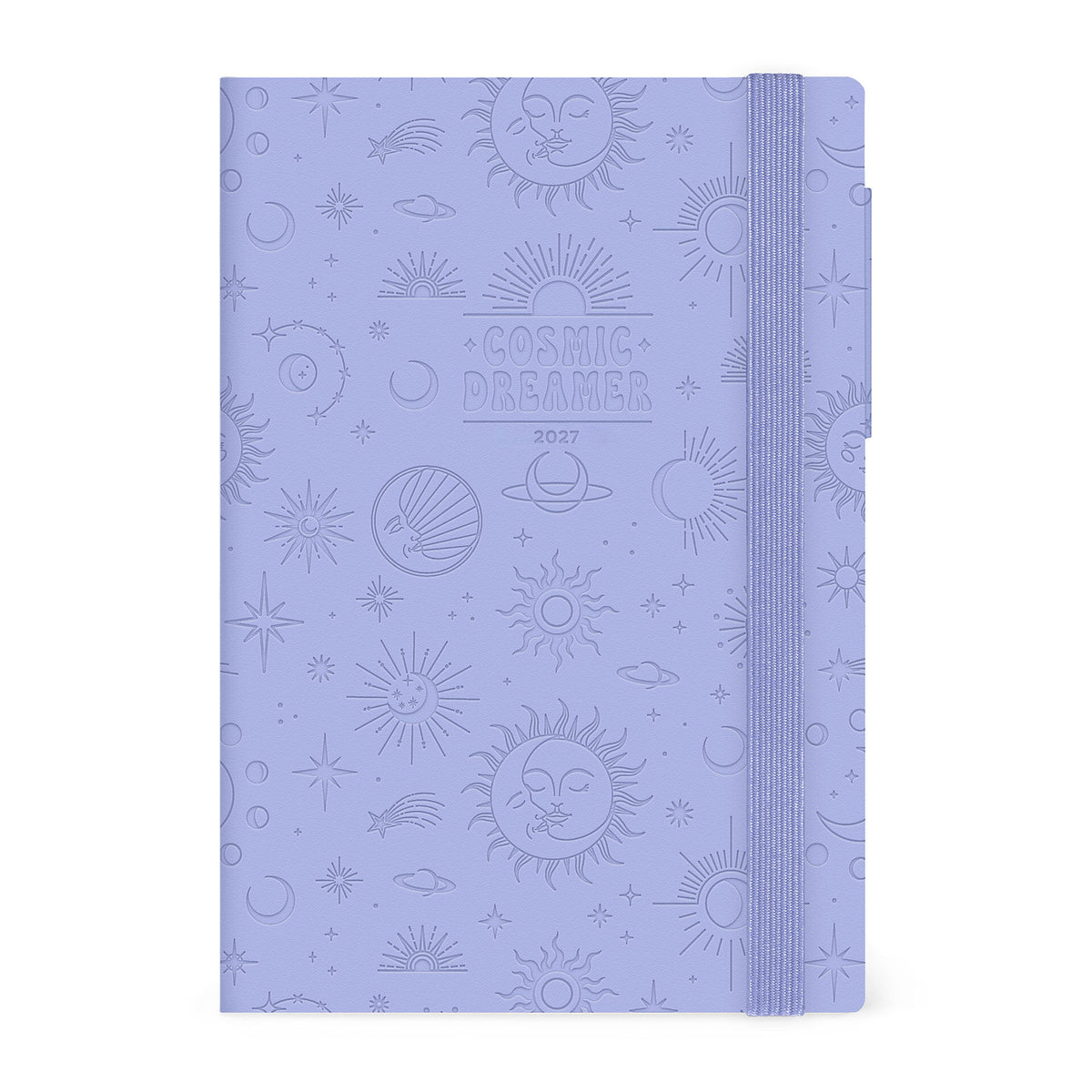 Agenda 12 Mesi Settimanale Medium 2027 - Cosmic Lilac