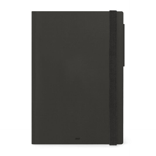 Agenda 12 Mesi Giornaliera Large 2027 - Black Suit