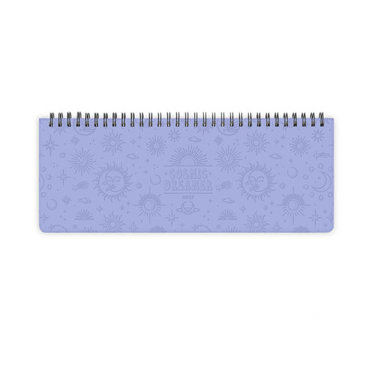 Agenda da Scrivania 13 Mesi Desk Planner 2027 - Cosmic Lilac