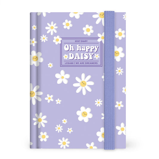 Agenda 12 Mesi Giornaliera Fotografica Small 2027 - Daisy