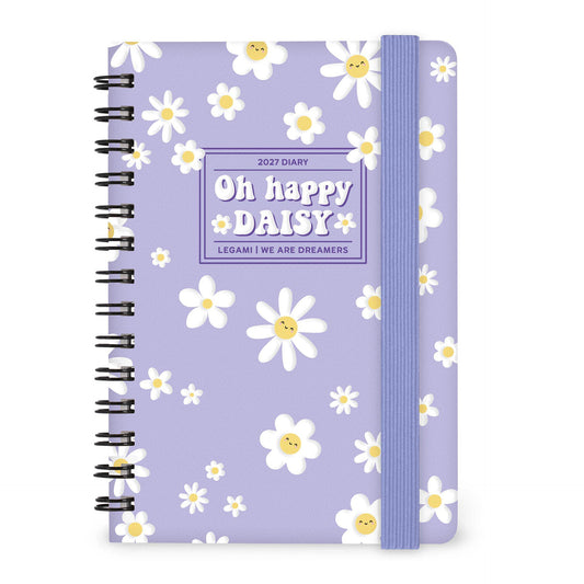 Agenda 12 Mesi Settimanale Small Spiralata 2027 - Daisy