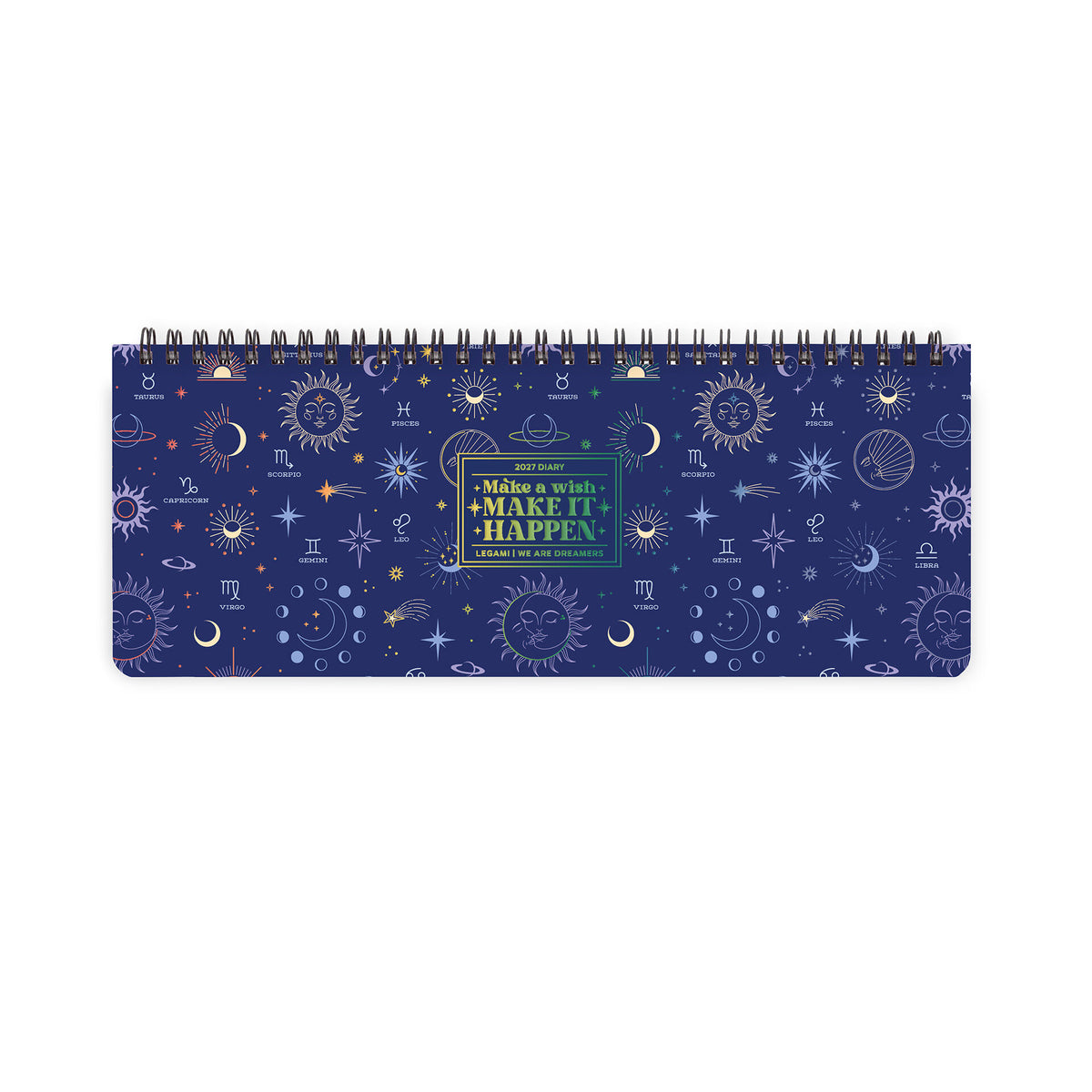 Agenda da Scrivania 12 Mesi - Desk Planner - 2027 - Celestial