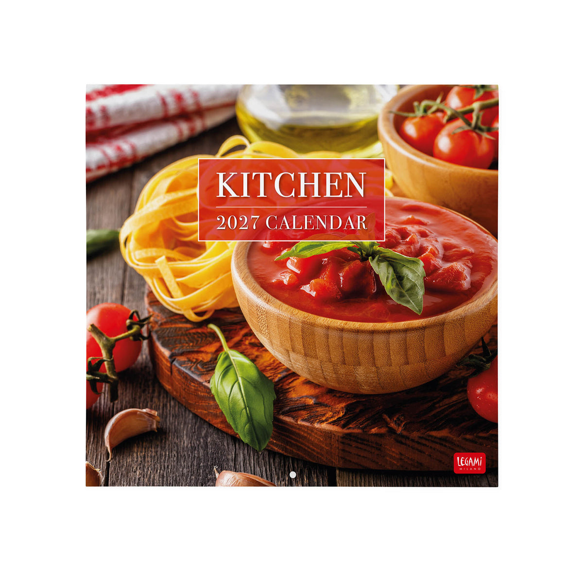 Calendario da Parete 2027 - 30 x 29 cm - Kitchen