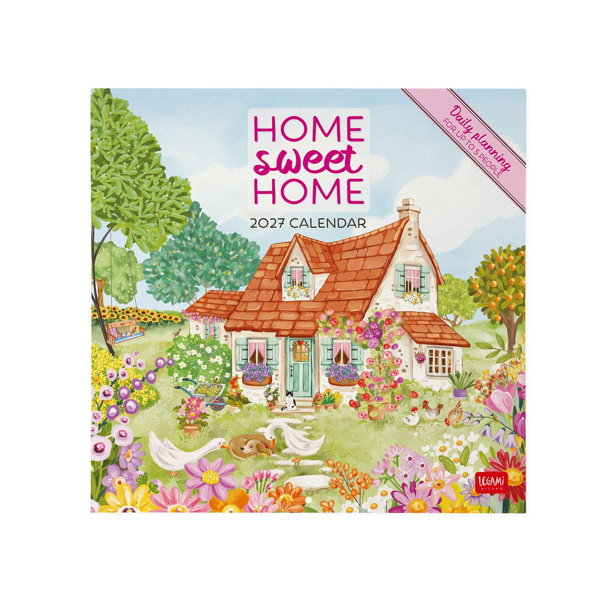 Calendario da parete Legami 2027 30x29 Home Sweet Home