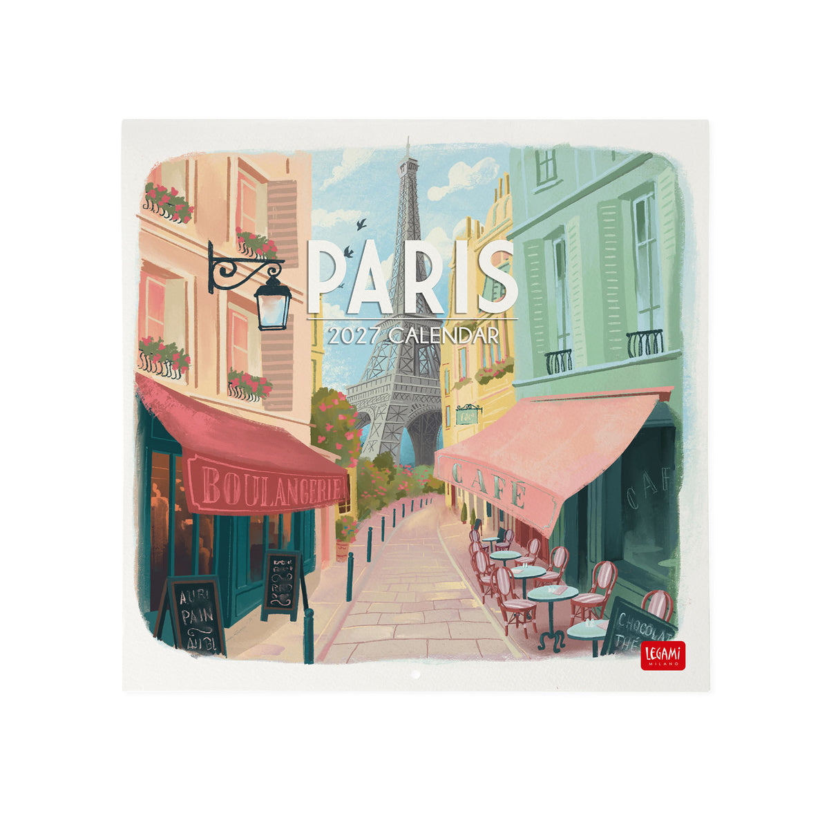 Calendario da parete Legami 2027 30x29 Paris Parigi