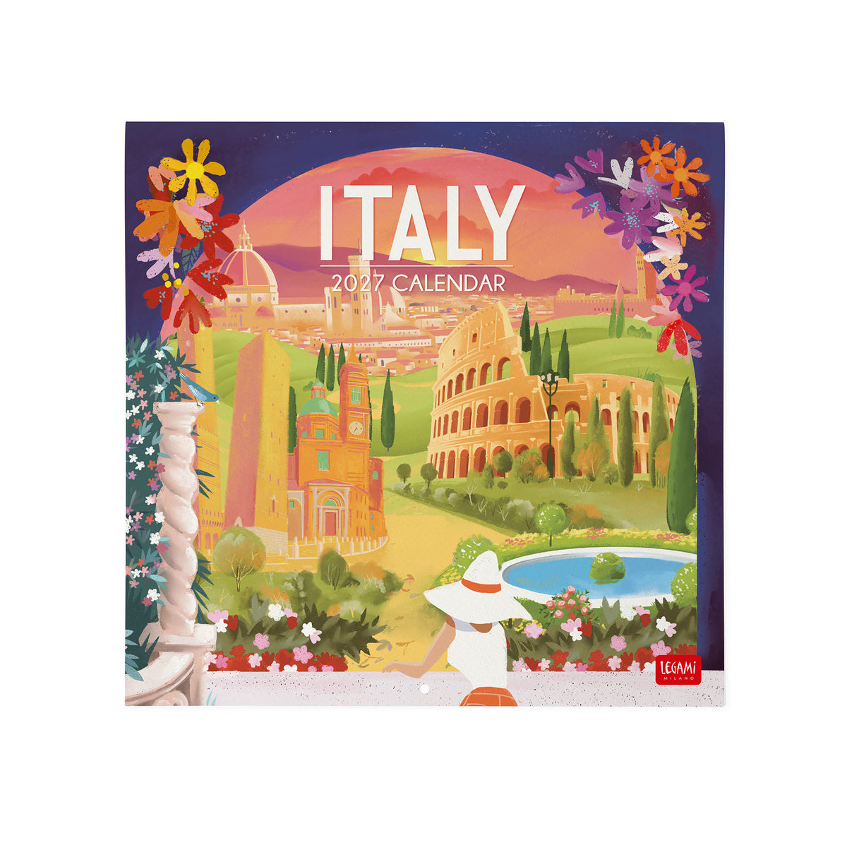 Calendario da parete Legami 2027 30x29 Italy Italia