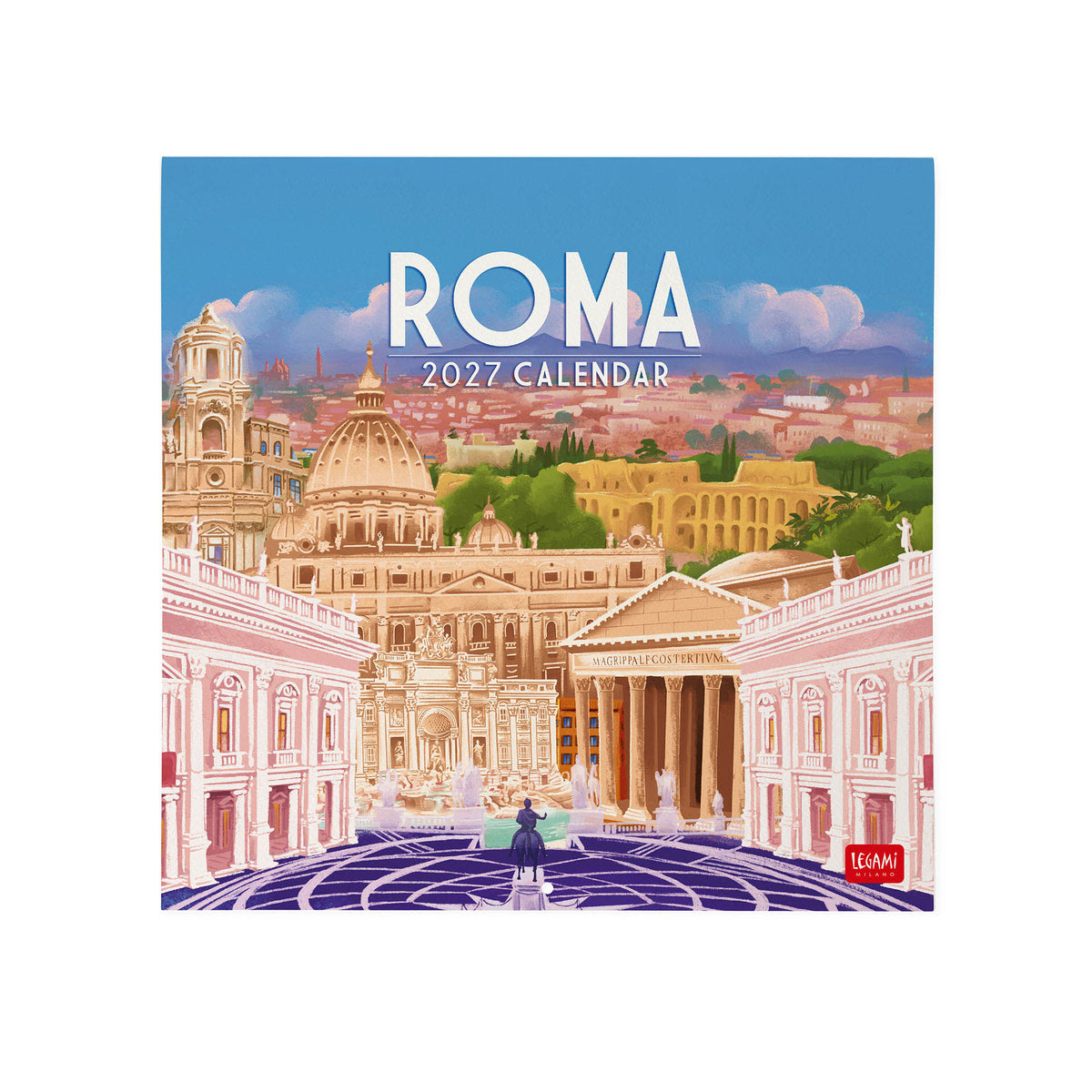 Calendario da parete Legami 2027 30x29 Roma