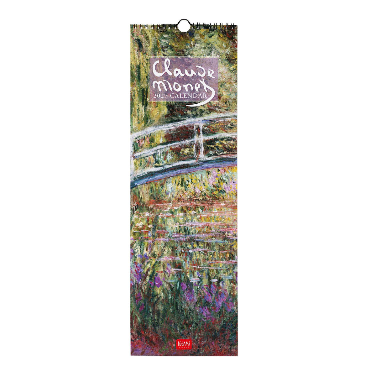 Calendario da parete Legami 2027 16x49 Monet