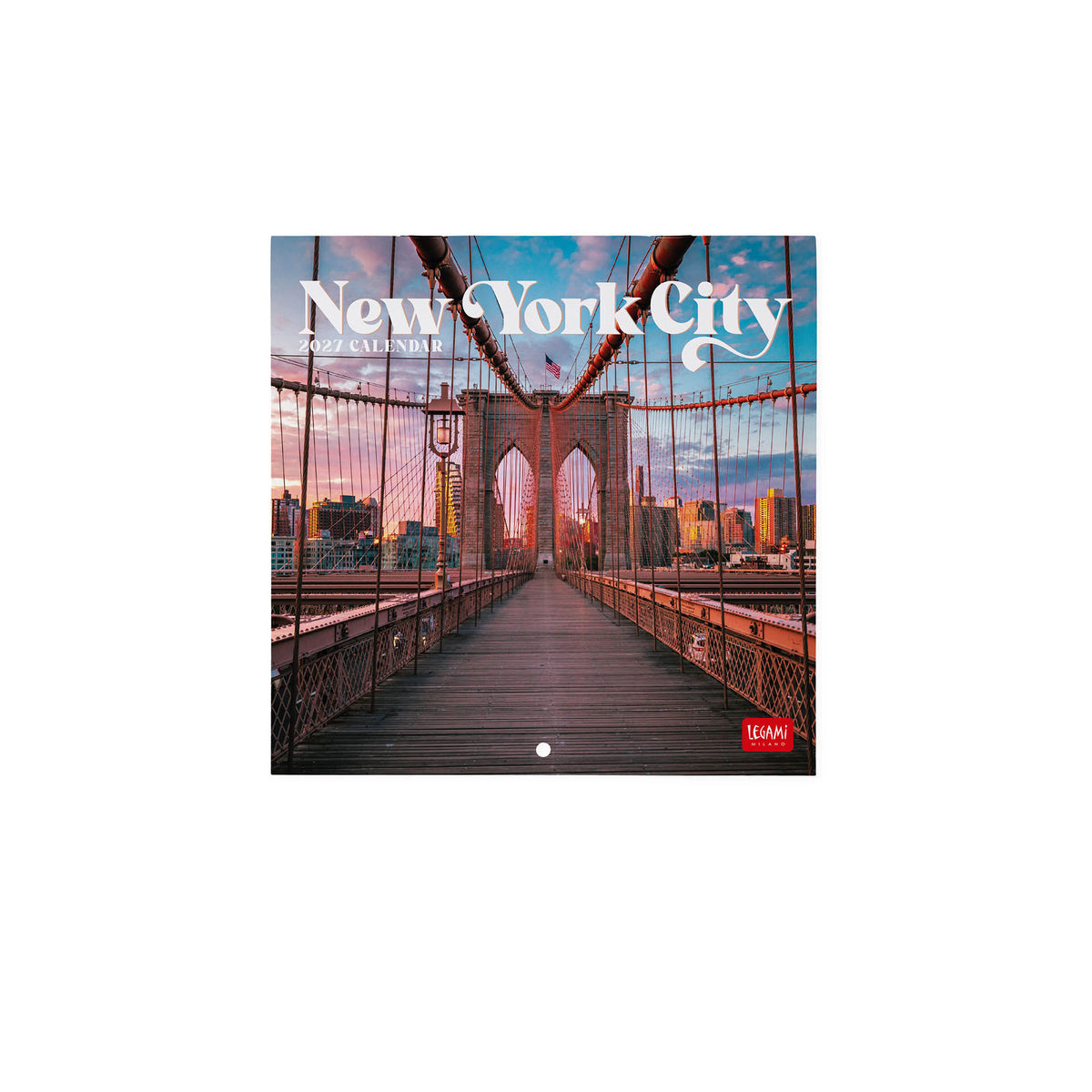 Calendario da Parete 2027 - 18 x 18 cm - New York
