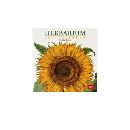 Calendario da Parete 2027 - 18 x 18 cm - Herbarium