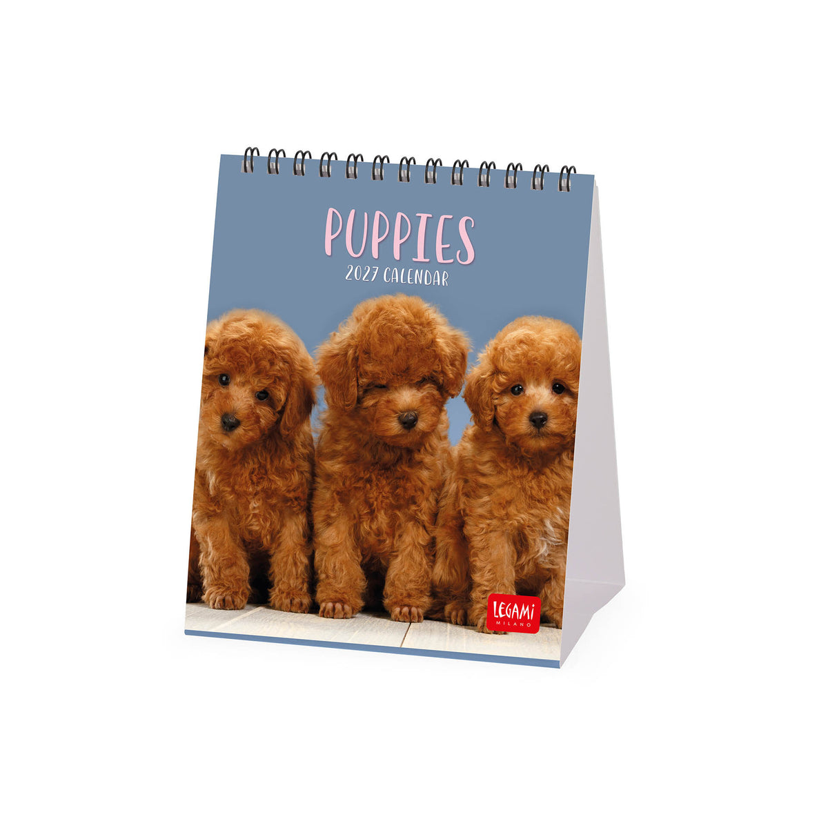 Calendario da tavolo Legami 2027 Puppies cuccioli