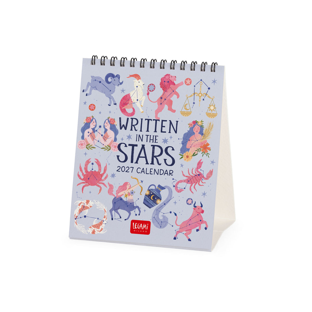 Calendario da tavolo Legami 2027 Written in the Stars oroscopo