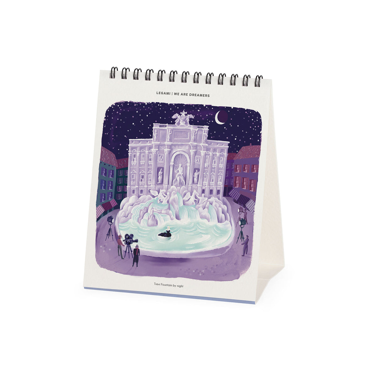 Calendario da Tavolo 2027 - 12 x 14,5 cm - Rome