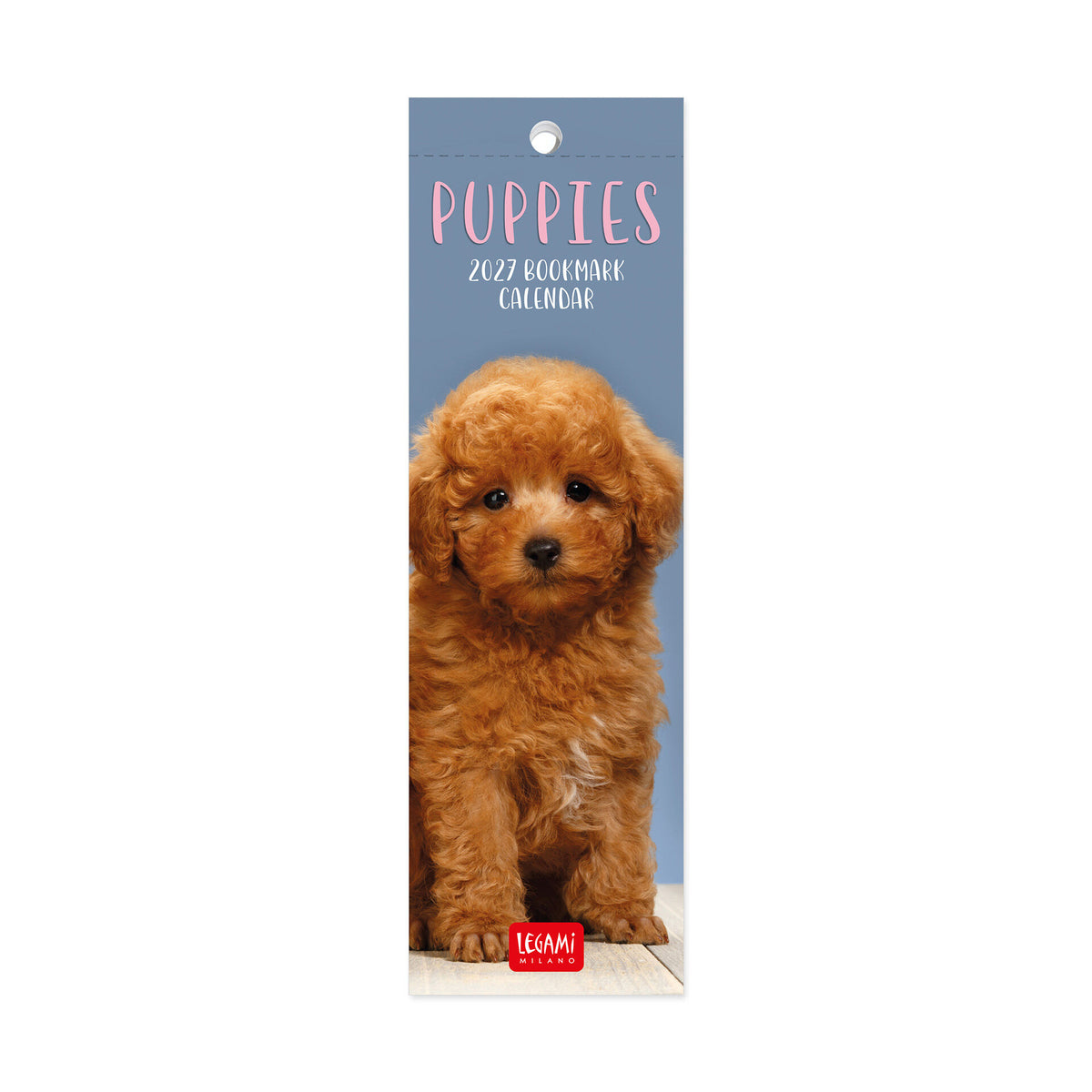 Calendario segnalibro Legami 2027 Puppies cuccioli