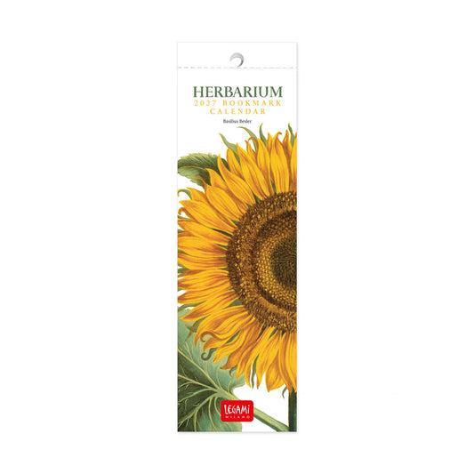 Calendario Segnalibro 2027 - 5,5 x 18 cm - Herbarium