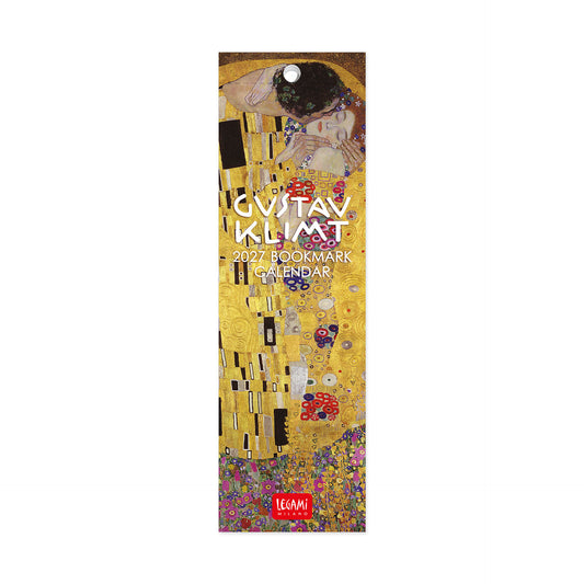 Calendario Segnalibro 2027 - 5,5 x 18 cm - Gustav Klimt