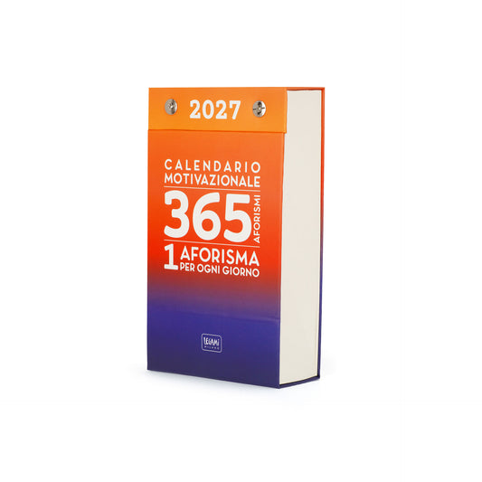 Calendario da Tavolo Giornaliero 2027 - Aphorisms