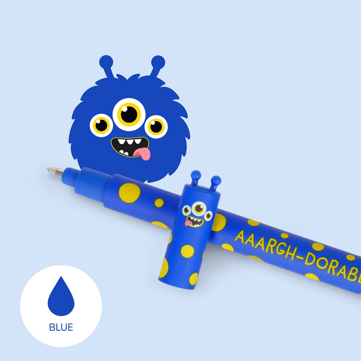 Penna Cancellabile Monster "Aaargh-dorable" - Erasable Pen