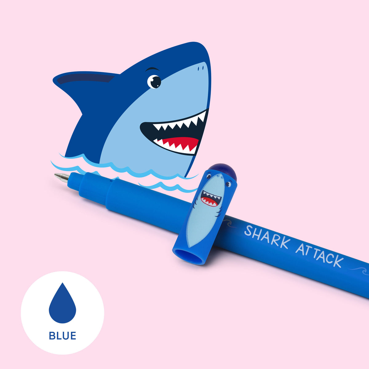 Penna Gel Cancellabile "Shark Attack" - Erasable Pen