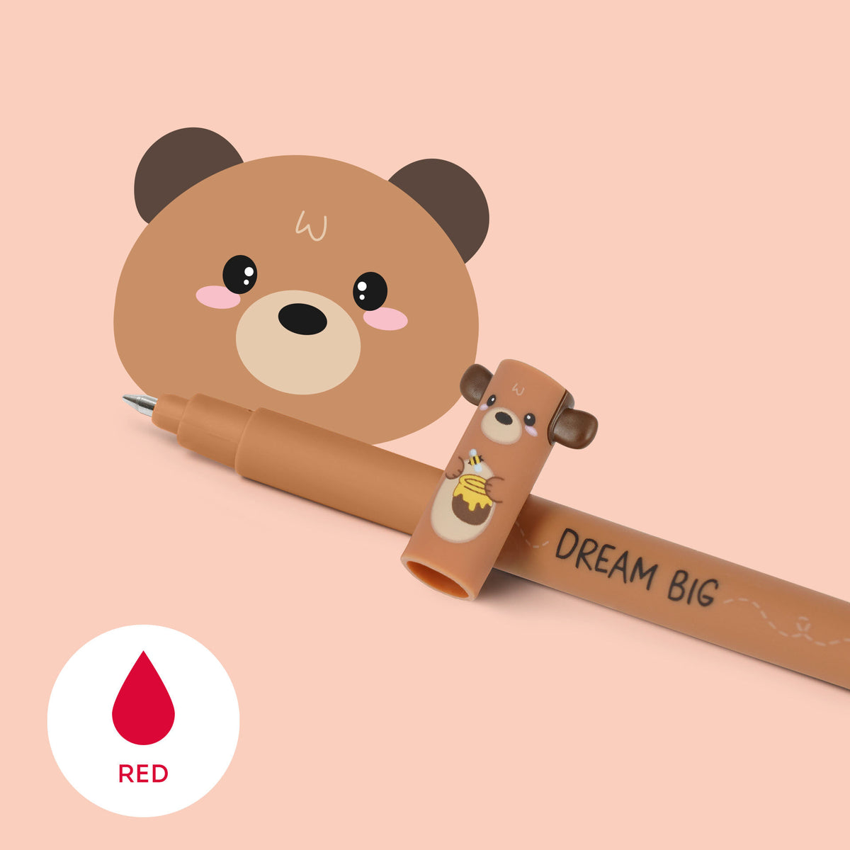 Penna Gel Cancellabile Teddy Bear "Dream Big" - Erasable Pen