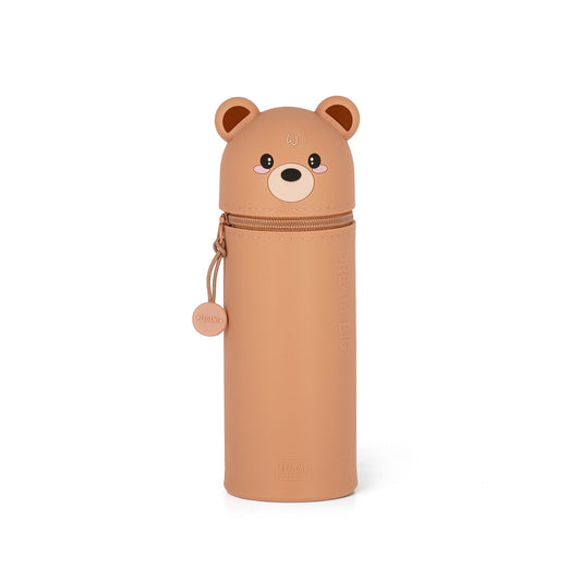 Astuccio 2-in-1 in Silicone Teddy Bear "Dream Big" - Kawaii