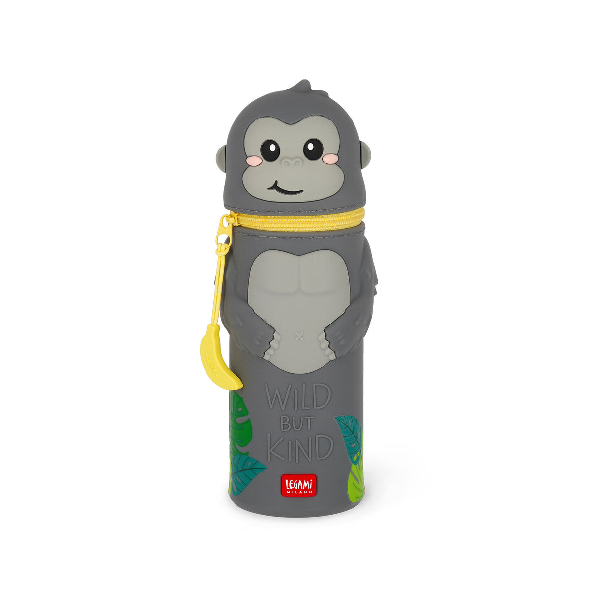 Astuccio Legami 2 in 1 in silicone Gorilla Wild but Kind