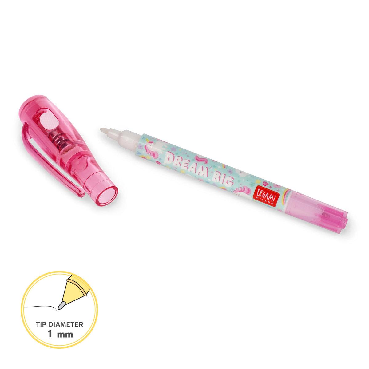 Penna con Inchiostro Invisibile - Unicorn - Magic Pen