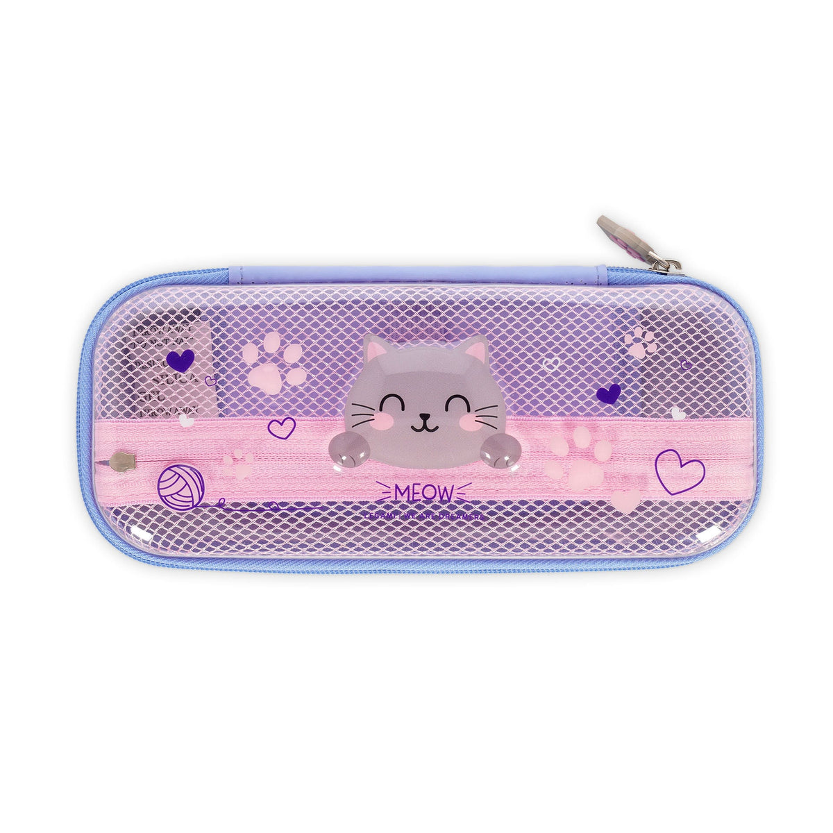 Astuccio Trasparente Rigido Kitty - WonderWow