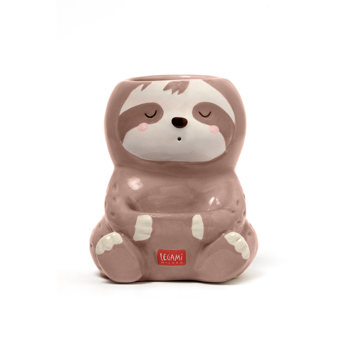 Portapenne in Ceramica Sloth - Desk Friends
