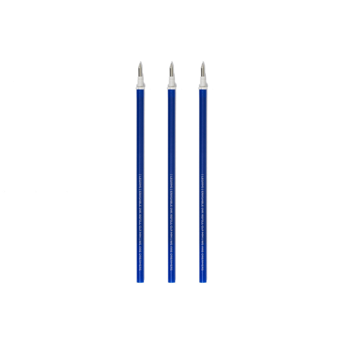 Set di 3 Refill per Penna Cancellabile - Inchiostro Blu - Erasable Pen