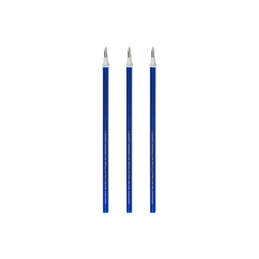 Set di 3 Refill per Penna Cancellabile - Inchiostro Blu - Erasable Pen