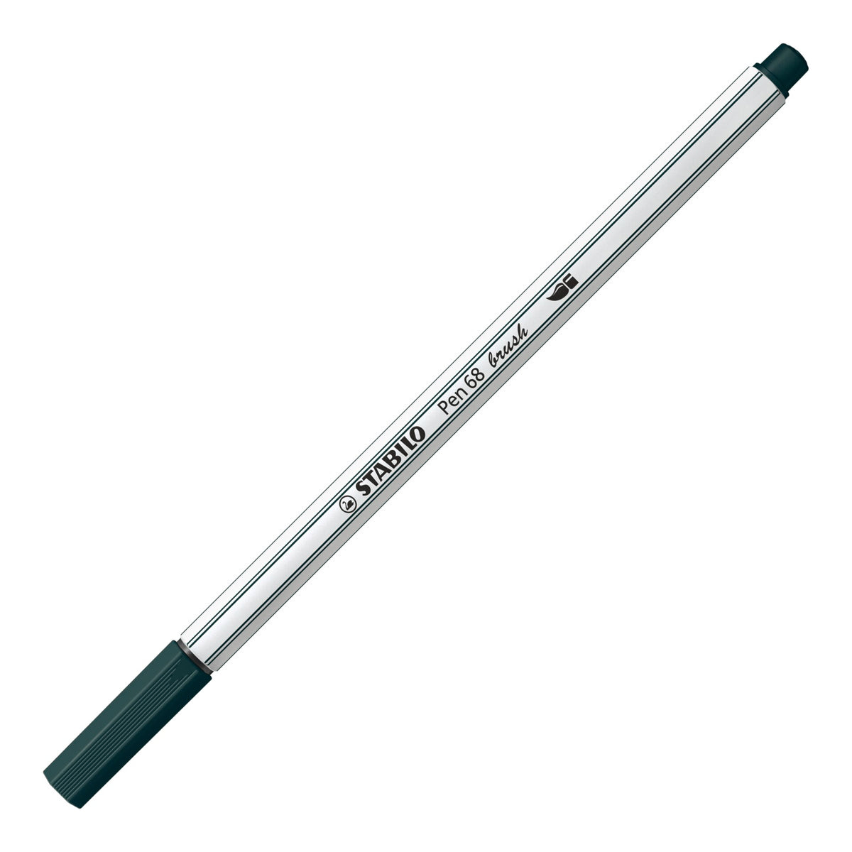 STABILO Pen 68 brush – Verde terra (63)