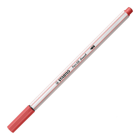 STABILO Pen 68 brush – Rosso ruggine (47)