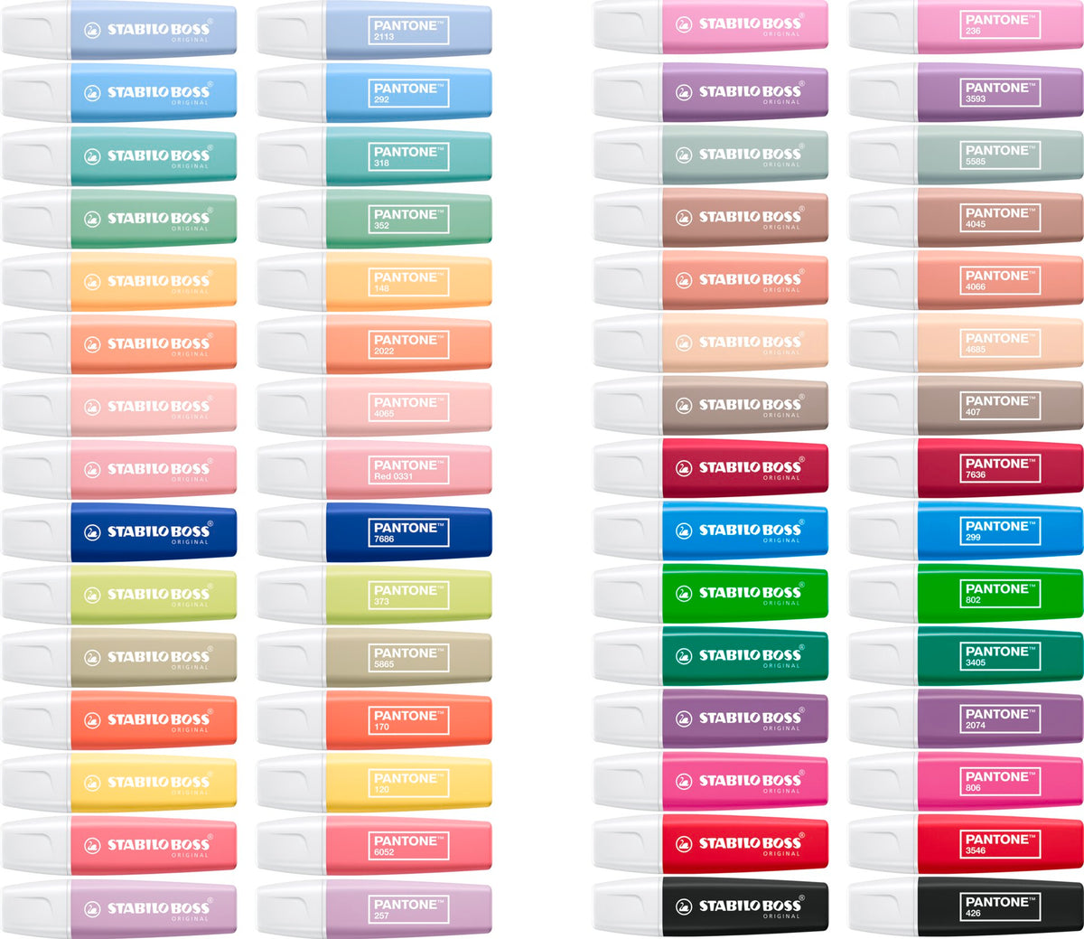 Evidenziatore STABILO x PANTONE