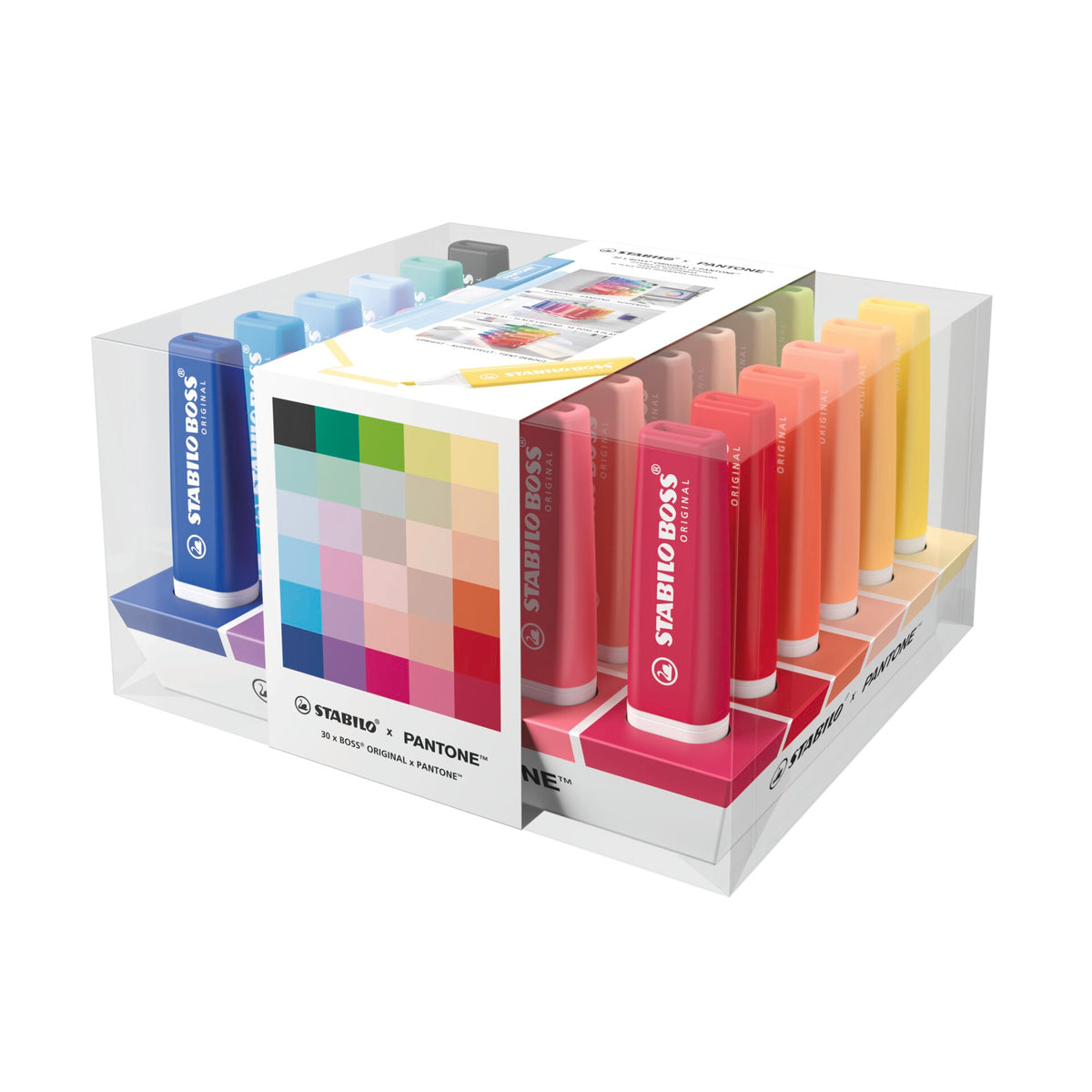 Set da tavolo Stabilo Boss Original Pantone 30 evidenziatori colorati