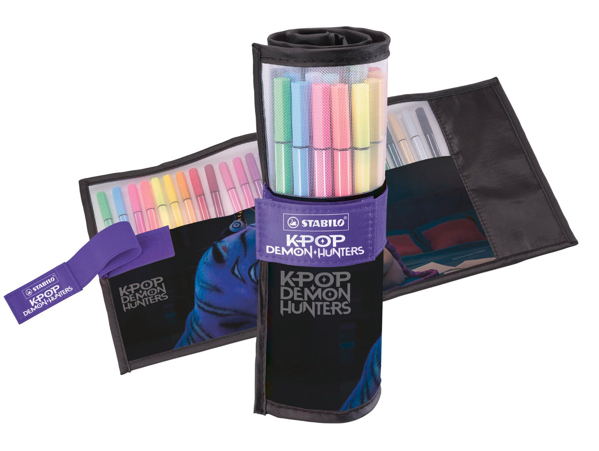STABILO Pen 68 KPop Demon Hunters rollerset 25