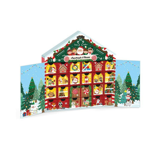 CALENDARIO DELL'AVVENTO "ASPETTANDO IL NATALE" CARTOMANIA BY SEVEN